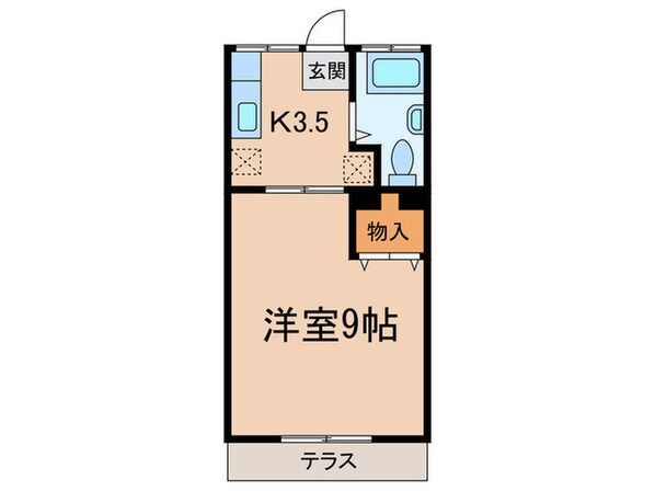 芭蕉苑の物件間取画像